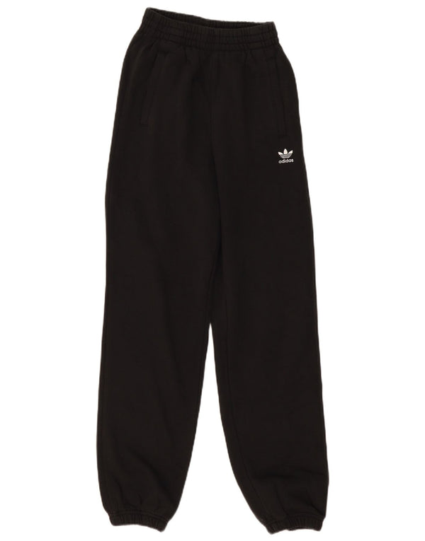 Adidas Γυναικεία φόρμα παντελόνι Joggers UK 0/2 2XS Μαύρο βαμβακερό