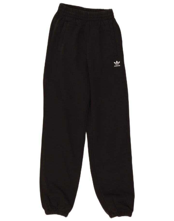 Adidas Γυναικεία φόρμα παντελόνι Joggers UK 0/2 2XS Μαύρο βαμβακερό