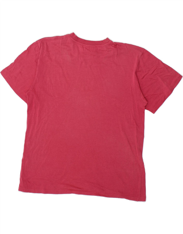 LACOSTE Mens T-Shirt Top Size 3 Small Pink Cotton Vintage Lacoste and Second-Hand Lacoste from Messina Hembry 