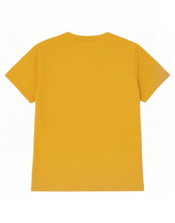 Polo Ralph Lauren Boys T-Shirt Top 14-15 Years Large Yellow Cotton