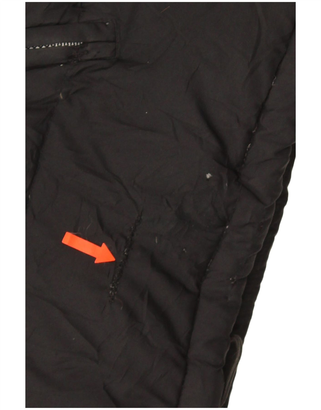 Fila Ανδρικό μπουφάν UK 40 Large Black Colourblock Πολυεστέρας