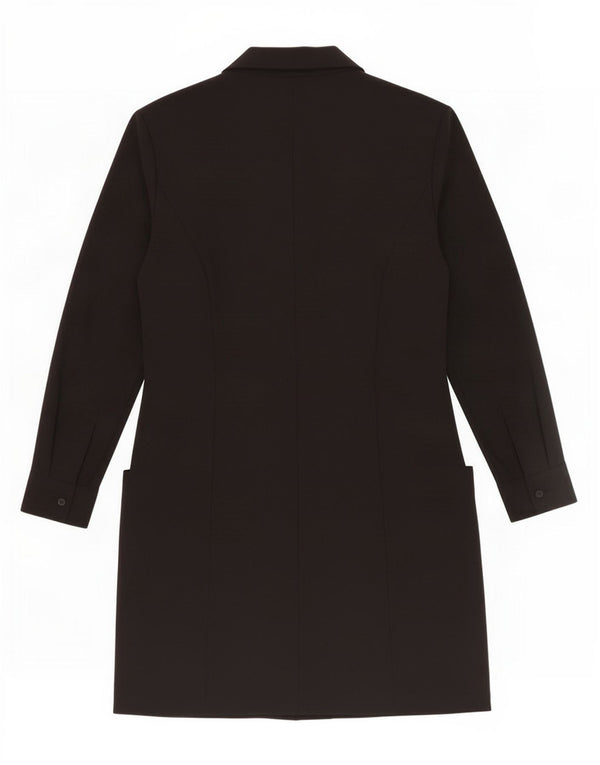 Zara Γυναικείο Παλτό με διπλό στήθος UK 12 Medium Black