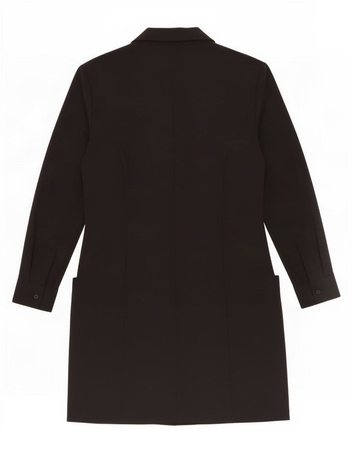 Zara Γυναικείο Παλτό με διπλό στήθος UK 12 Medium Black
