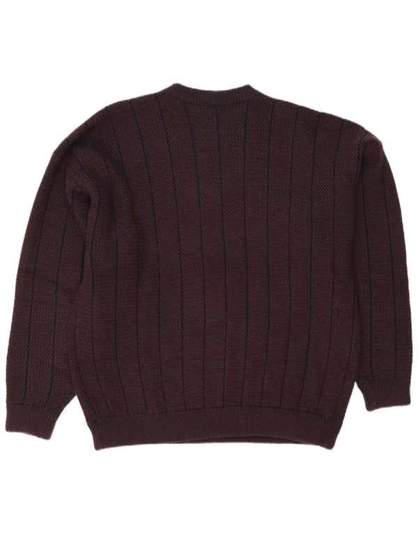 Ανδρικό πουλόβερ Angelo Litrico με V λαιμόκοψη XL Καφέ ακρυλικό