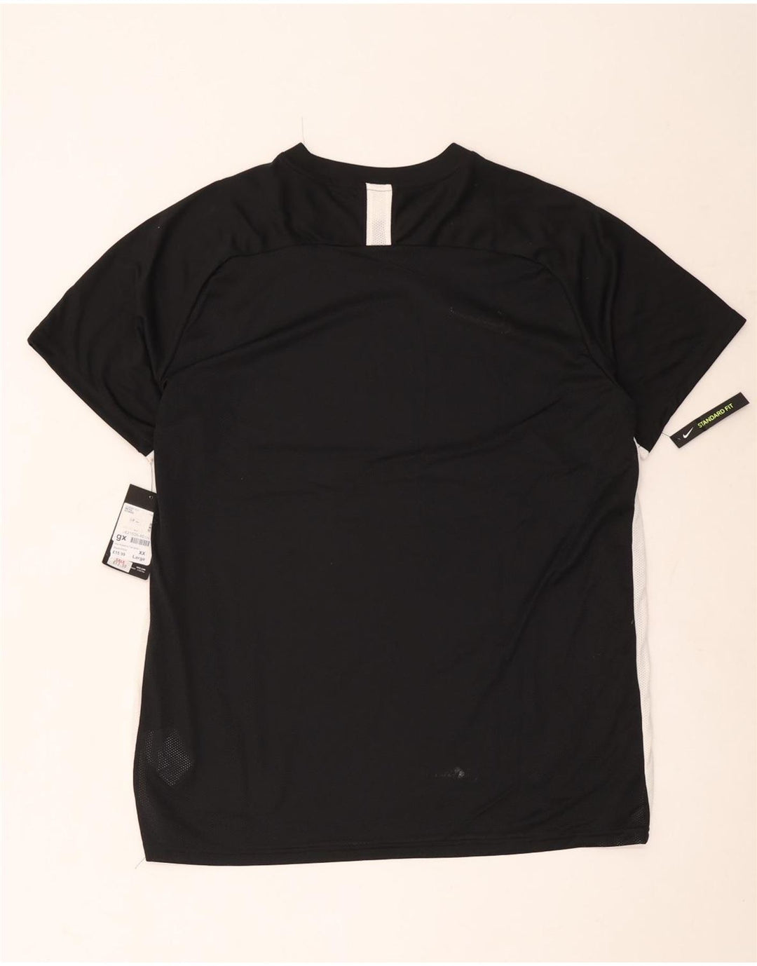 Ανδρικό T-Shirt Nike Dri Fit Top 2XL Μαύρο Colourblock Πολυεστέρας
