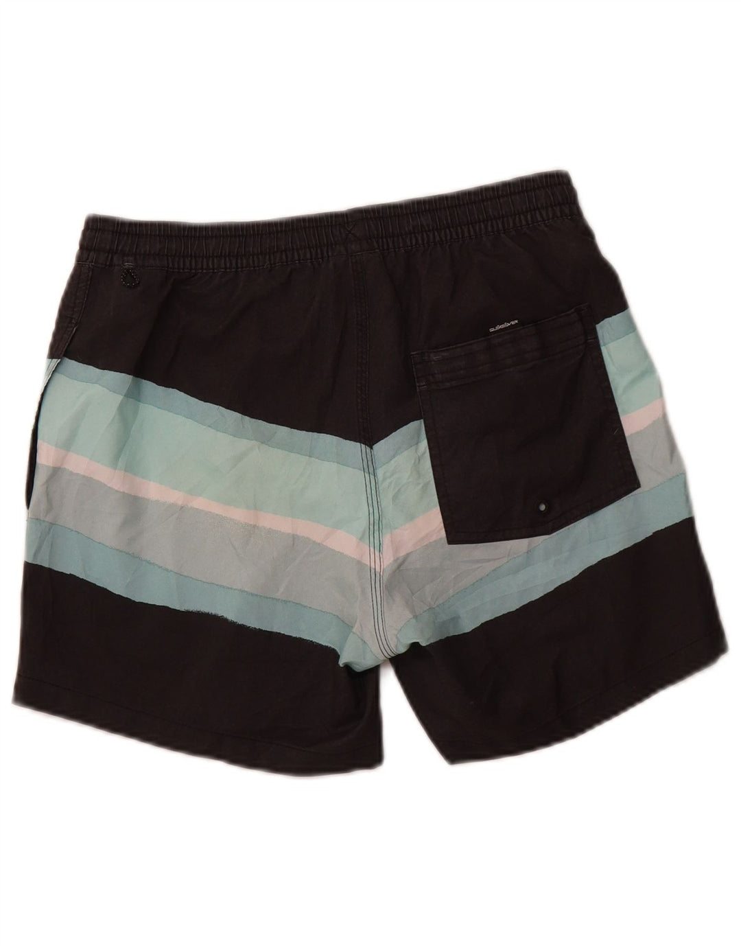 Ανδρικό σορτς κολύμβησης QUIKSILVER Small Grey Colourblock Polyester