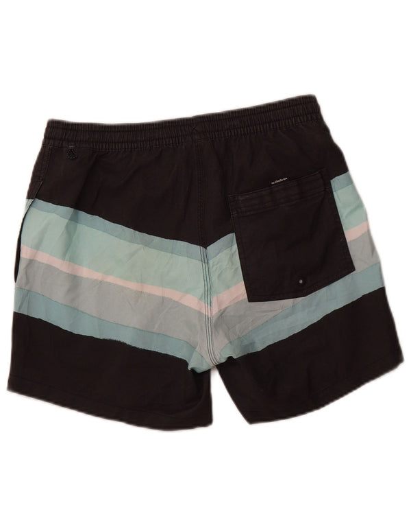 Ανδρικό σορτς κολύμβησης QUIKSILVER Small Grey Colourblock Polyester