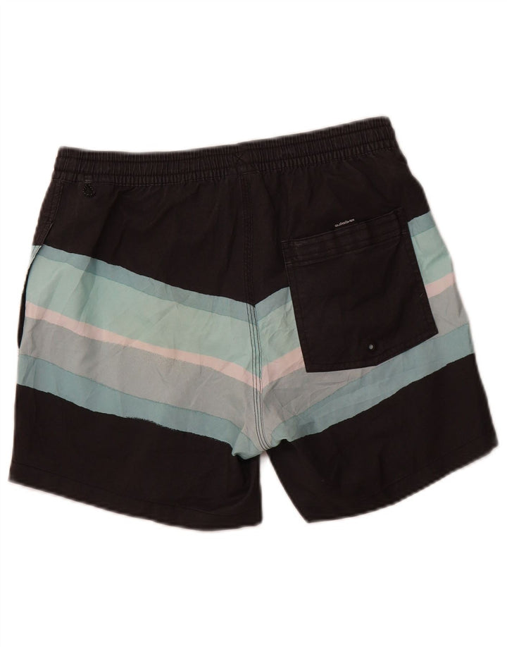Ανδρικό σορτς κολύμβησης QUIKSILVER Small Grey Colourblock Polyester