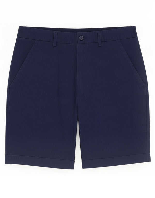 Zara Ανδρικό σορτς Chino EU 36 XS W29 Navy Blue Cotton