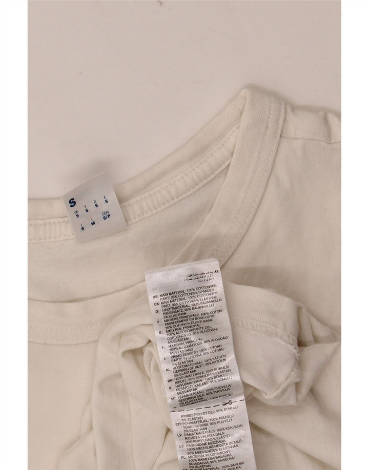 Ανδρικό T-Shirt REEBOK Top Small White Βαμβακερό