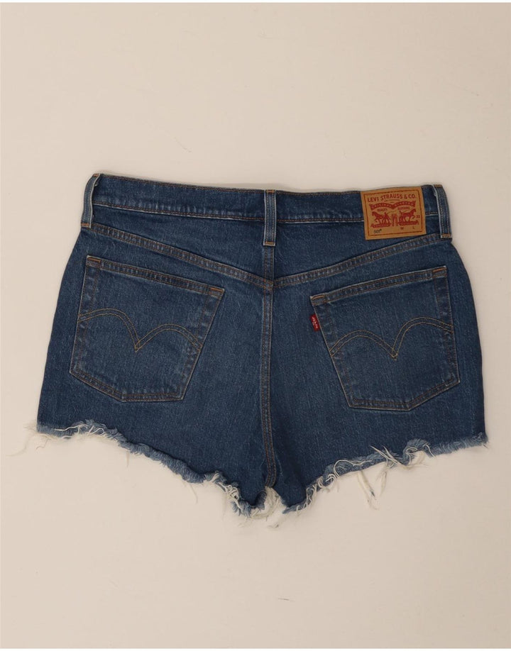 Γυναικείο Σορτς Levi's 501 Τζιν W29 Βαμβακερό μεσαίο μπλε