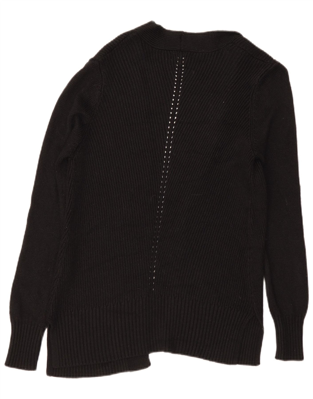 Γυναικείο ανοιχτό πουλόβερ με ζακέτα UK 10 Small Black