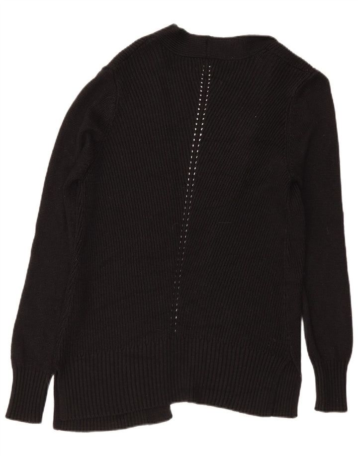 Γυναικείο ανοιχτό πουλόβερ με ζακέτα UK 10 Small Black