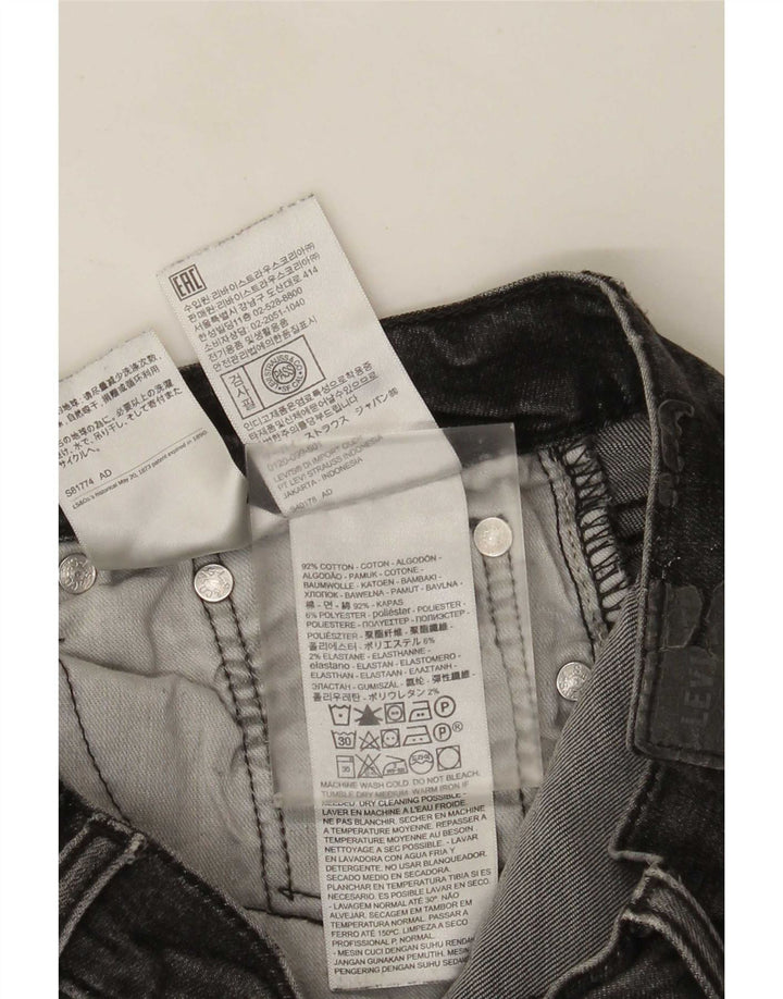 Levi's Mens 511 Slim Jeans W30 L32 Γκρι βαμβακερό