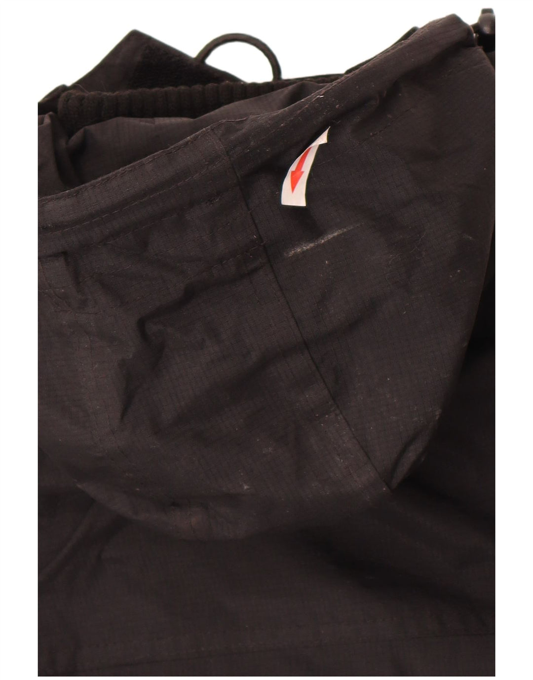 Superdry γυναικείο μπουφάν βροχής με κουκούλα UK 12 Medium Black Nylon