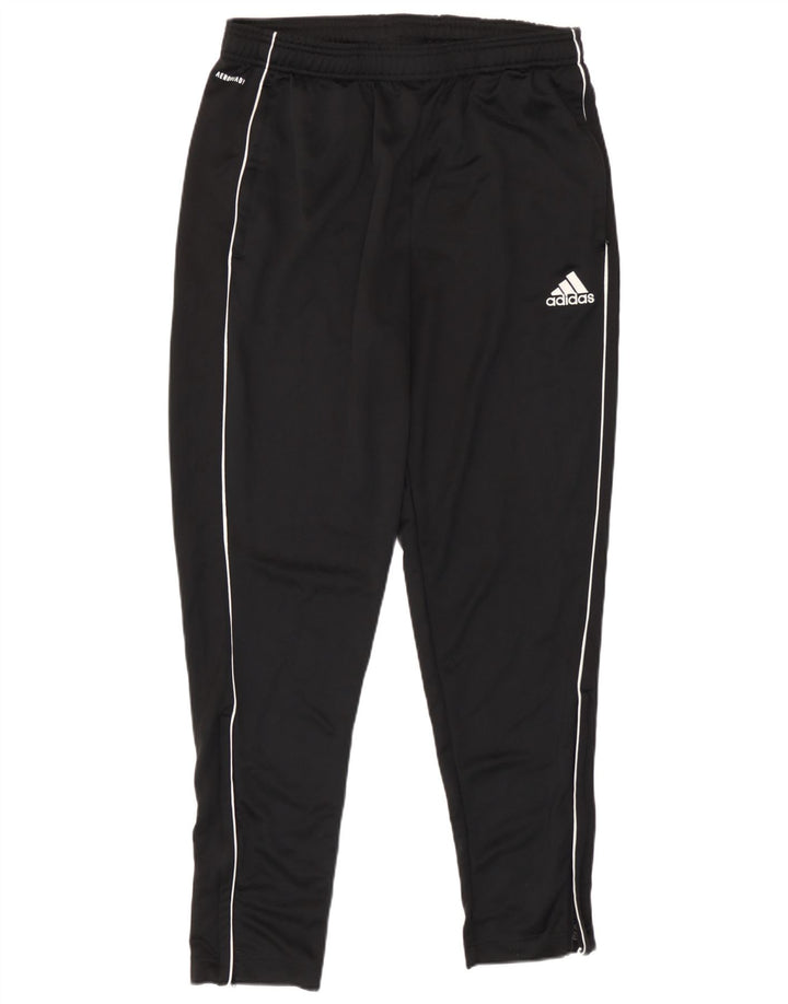Γυναικεία αθλητική φόρμα Adidas Παντελόνι μεγάλο μαύρο ριγέ πολυεστέρα