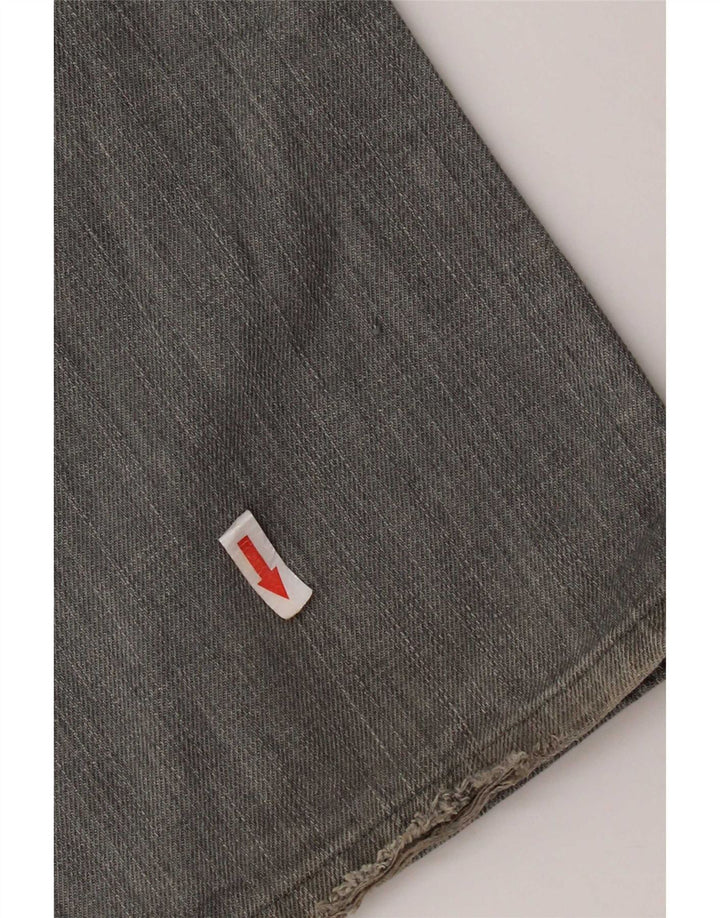 Marks & Spencer Mens Bootcut Jeans W30 L26 Grey Cotton