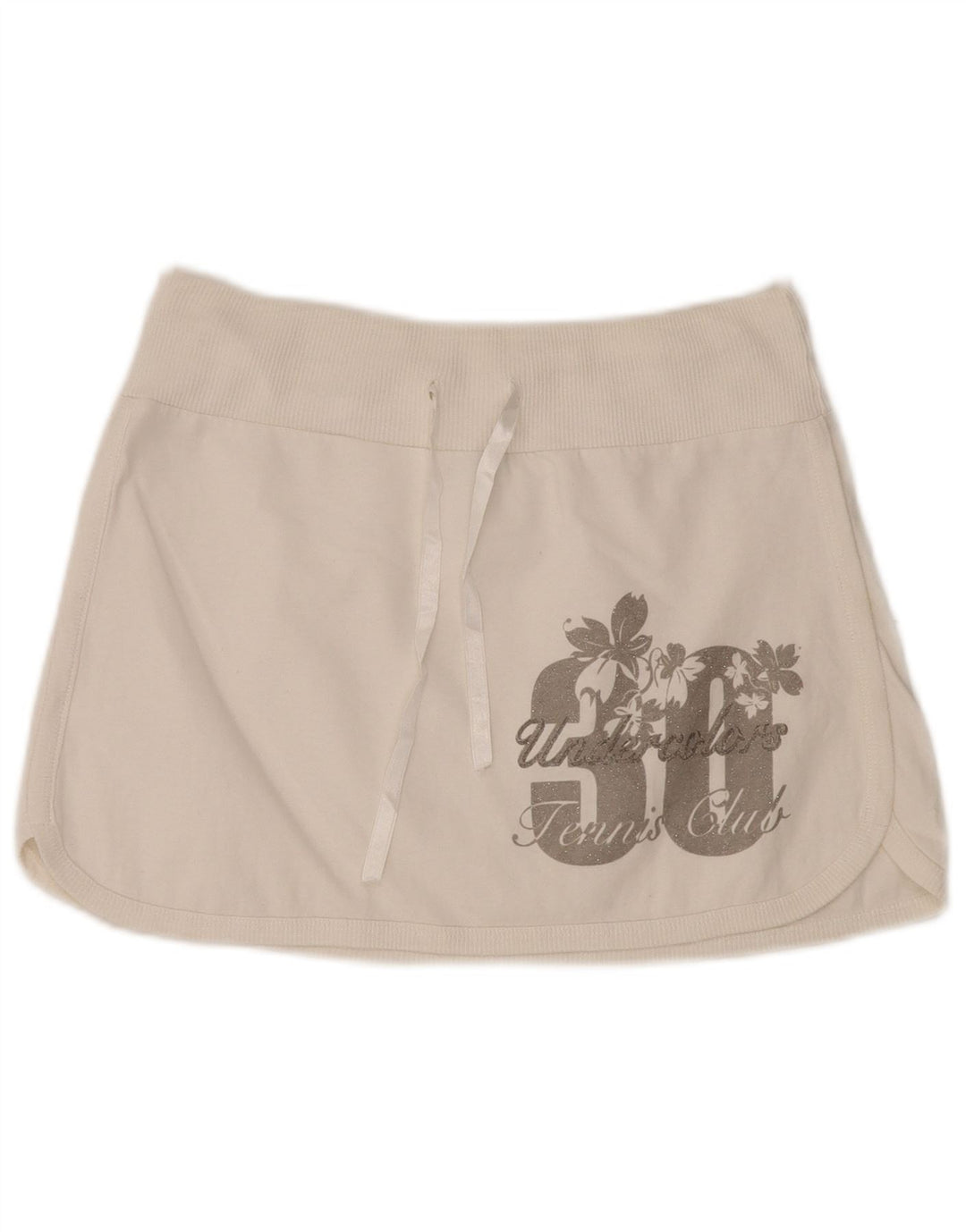 Γυναικεία Μίνι Τένις Γυναικεία Φούστα BENETTON 12 μεσαία λευκή φλοράλ