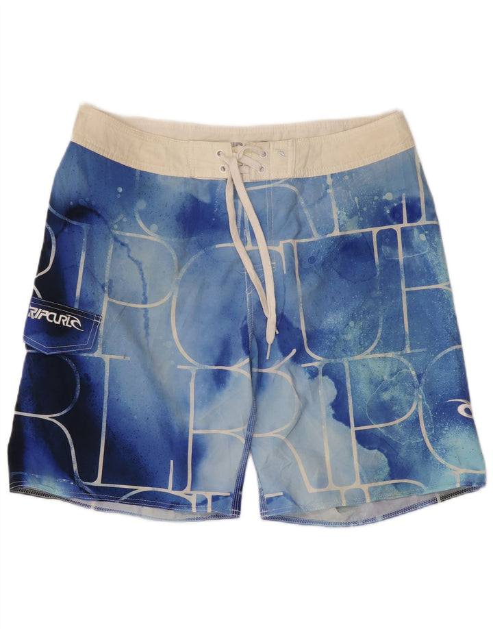 Σορτς κολύμβησης Rip Curl, αφηρημένο μοτίβο, μεγάλο μπλε