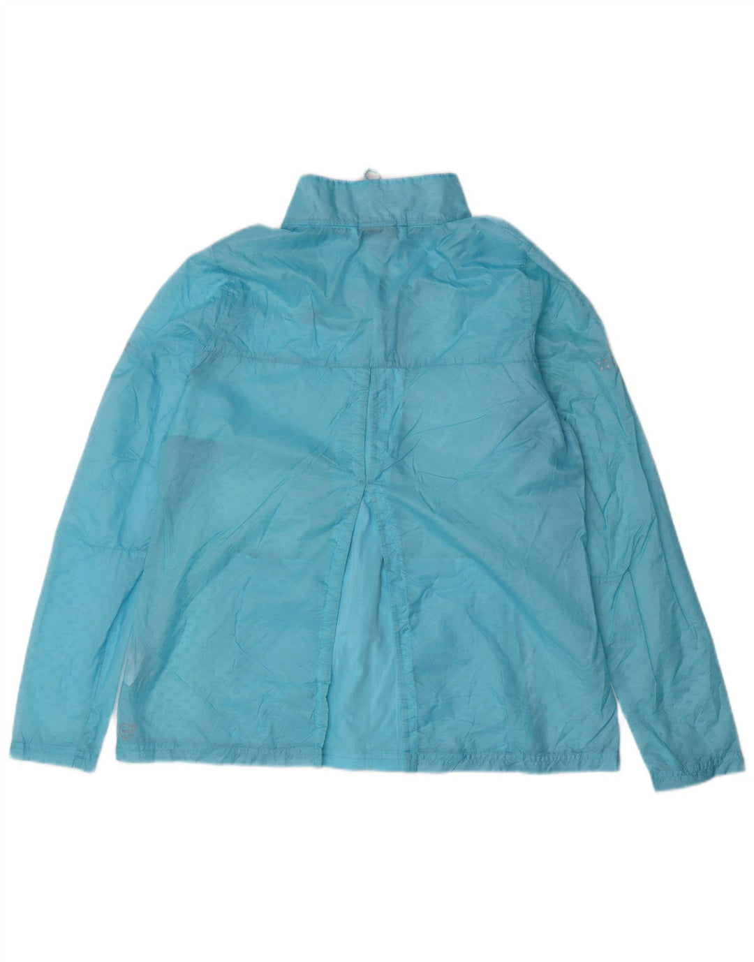 PUMA Γυναικείο μπουφάν βροχής UK 12 Medium Blue Nylon