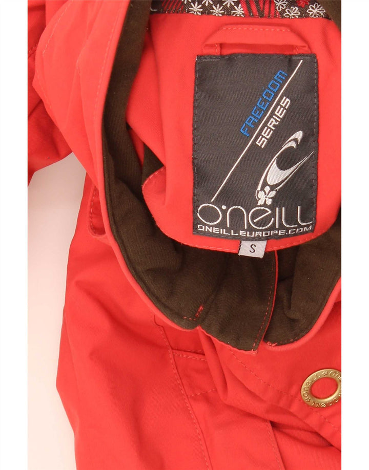 O'Neill Γυναικείο Windbreaker Jacket UK 10 Small Red Nylon