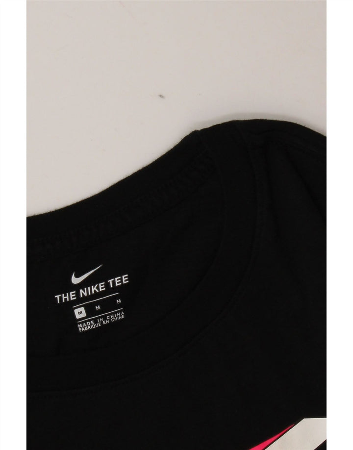 Γυναικείο γραφικό μπλουζάκι Nike Top UK 14 Medium Black