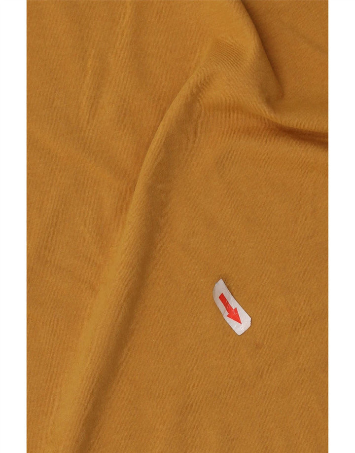 Ανδρικό γραφικό μπλουζάκι Jack & Jones, μεσαίο κίτρινο βαμβακερό