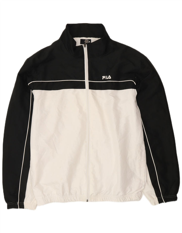 Ανδρική φόρμα Fila Top Jacket 2XL White Colourblock Polyester