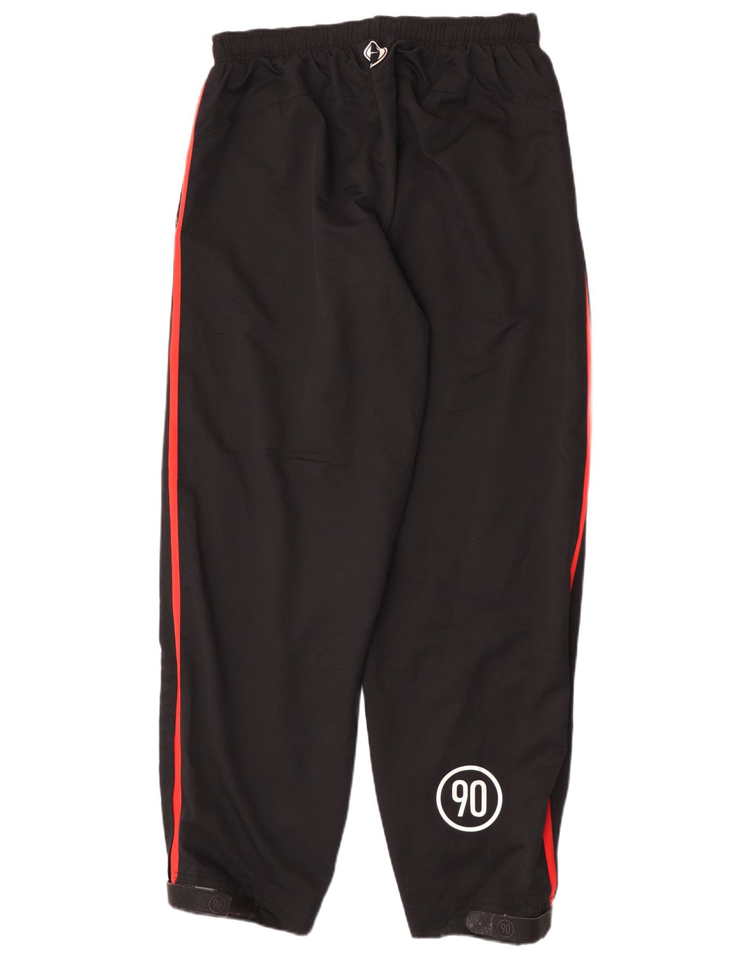Ανδρικό γραφικό παντελόνι αντιανεμικό Nike UK 44/46 XL Μαύρο πολυεστέρα