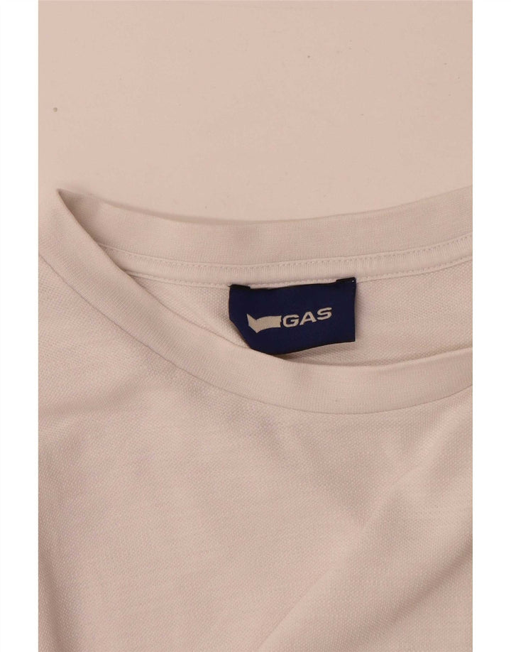 Γυναικείο T-Shirt Gas Top XL Λευκό