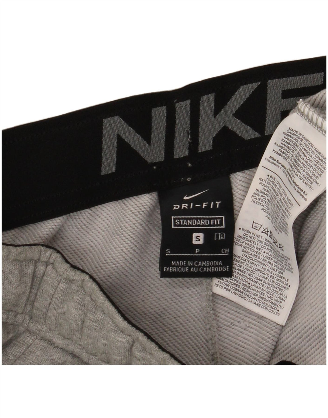 Ανδρικές φόρμες Nike Dri Fit Παντελόνια Joggers Small Grey Flecked