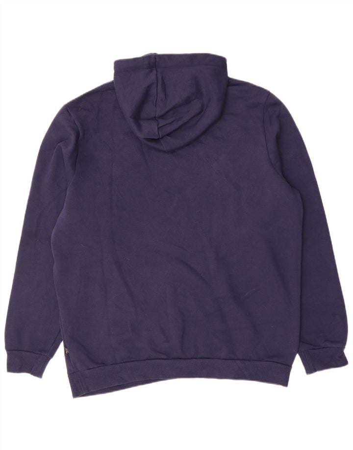 Ανδρικό γραφικό κουκούλα με κουκούλα PUMA Large Navy Blue