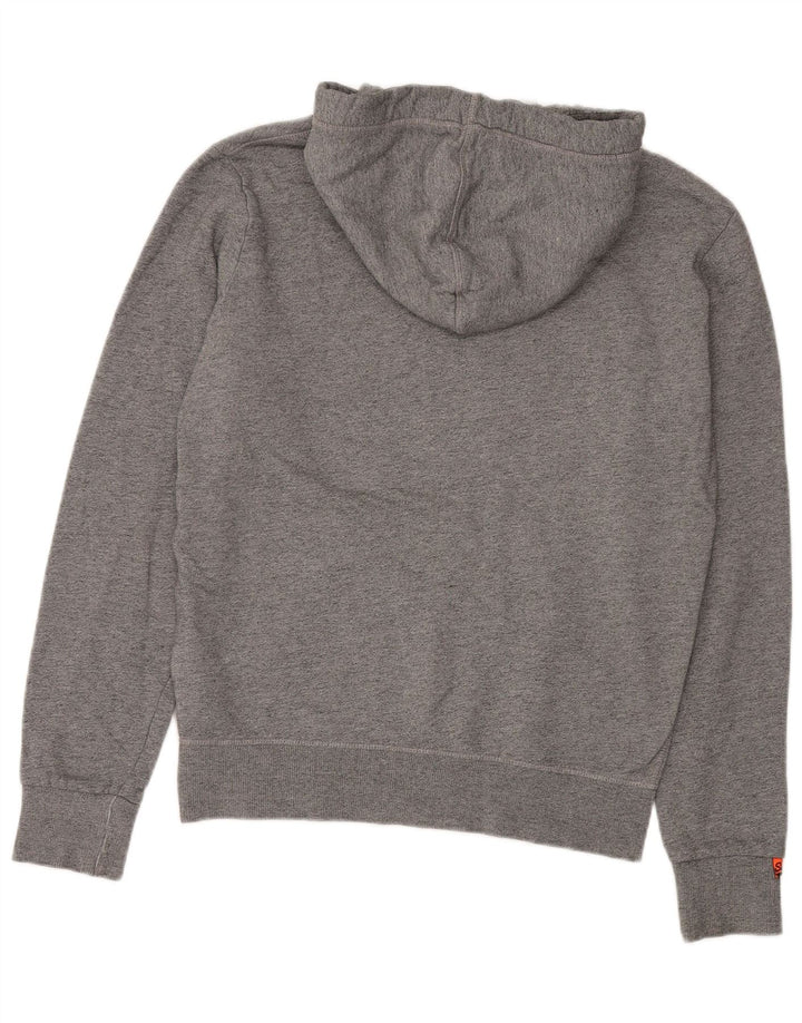 Superdry Ανδρικό φούτερ με κουκούλα βαμβακερό μεσαίο γκρι