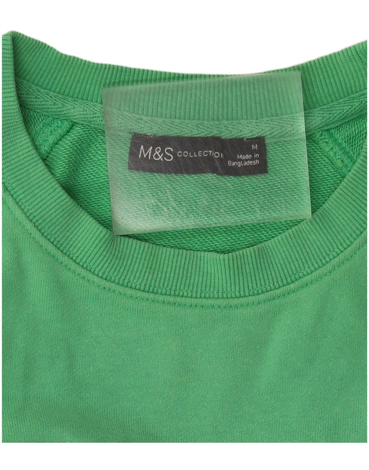 Γυναικεία γραφική φούτερ Marks & Spencer Jumper UK 14 Medium Green