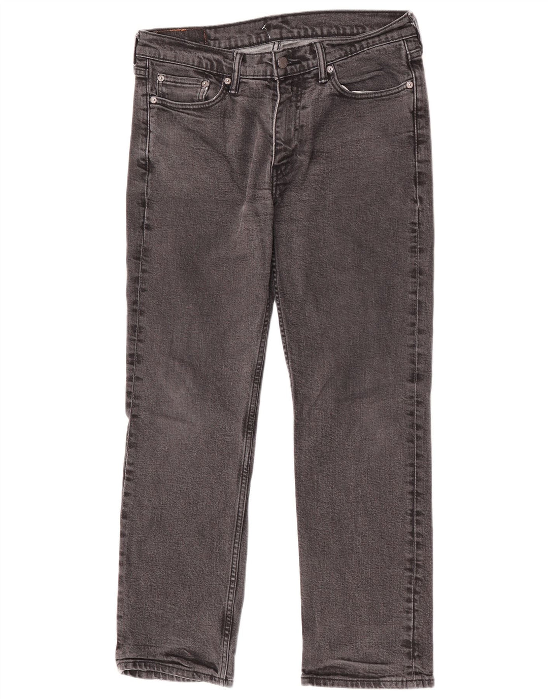 Levi's Mens 514 Straight Jeans W33 L30 Γκρι βαμβακερό