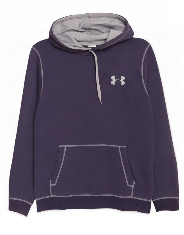 Under Armour Ανδρικό Hoodie Jumper Large Navy Blue από βαμβάκι