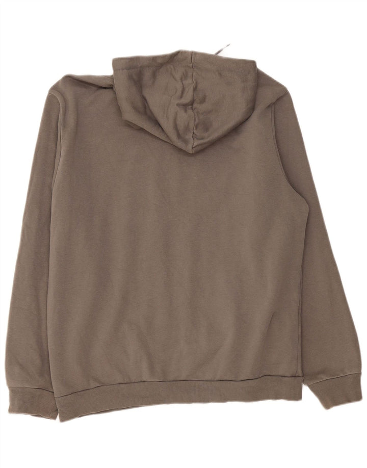 Ανδρικό γραφικό κουκούλα PUMA, μεγάλο γκρι βαμβακερό