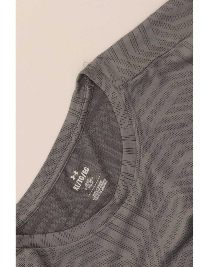 Under Armour Ανδρικό T-Shirt Top XL Grey Geometric
