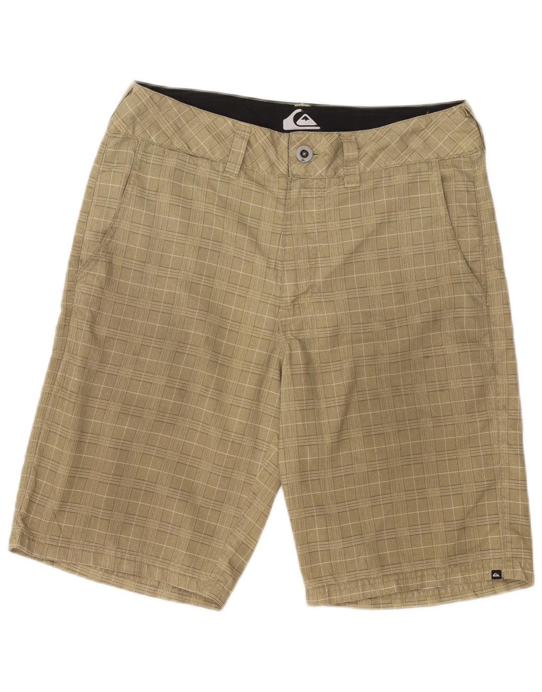 Ανδρικό σορτς Chino Quiksilver Thavar W31 μεσαίο μπεζ από πολυεστέρα