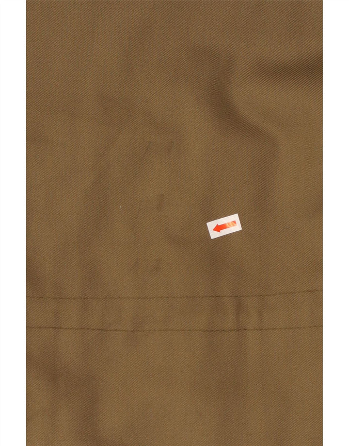 Ανδρικό Military Jacket VINTAGE με κουκούλα IT 50 Μεγάλο Χακί Βαμβακερό