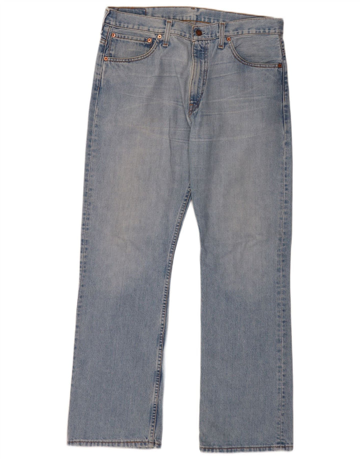 Levi's Mens 507 Bootcut Jeans W36 L34 Μπλε βαμβακερό