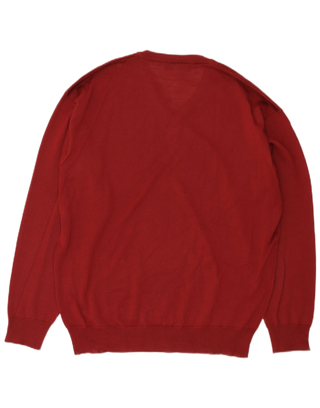 BEXLEYS Ανδρικό πουλόβερ με λαιμόκοψη IT 56 2XL Μαλλί μπορντό