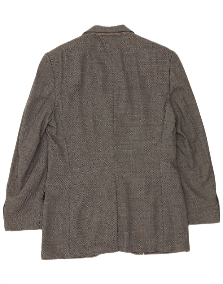 Hugo Boss Ανδρικό σακάκι σακάκι με 3 κουμπιά EU 50 Large Grey Wool