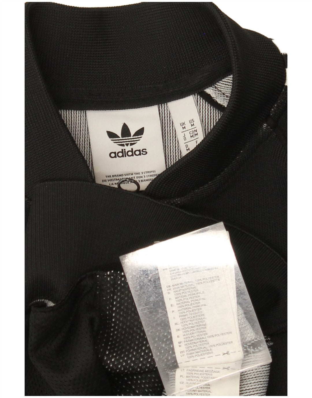 Ανδρική φόρμα ADIDAS Top Jacket Μεσαίο Μαύρο Πολυεστέρα