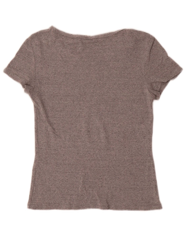 Γυναικείο T-Shirt Levi's Top UK 8 Small Grey Flecked