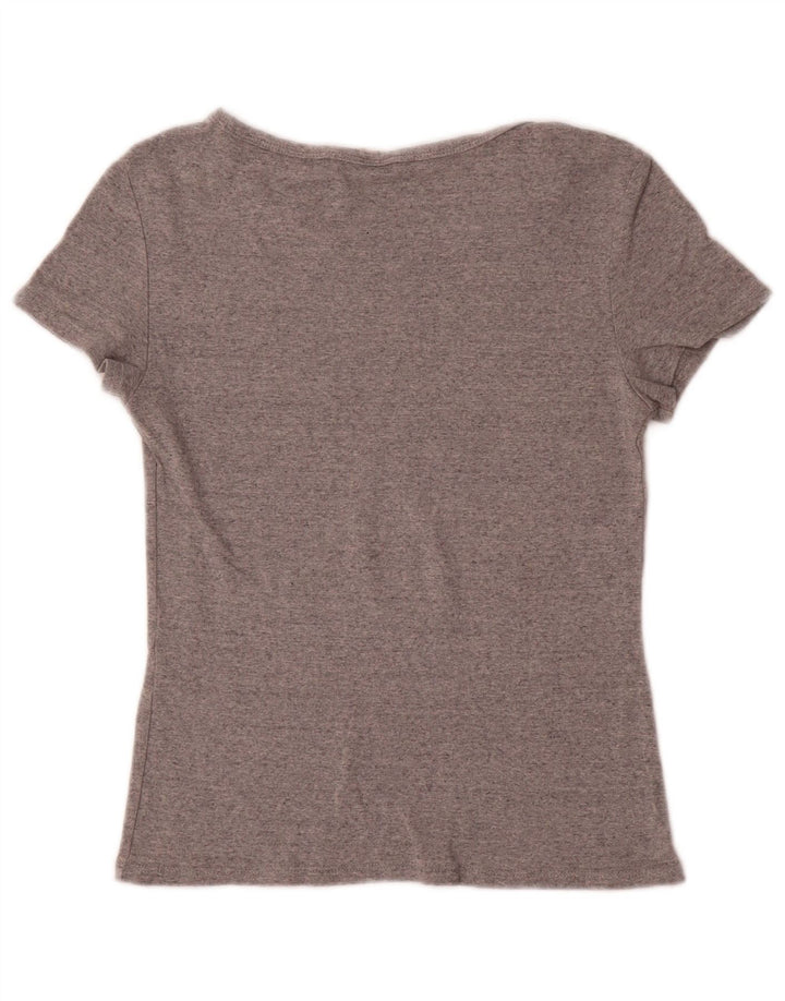 Γυναικείο T-Shirt Levi's Top UK 8 Small Grey Flecked