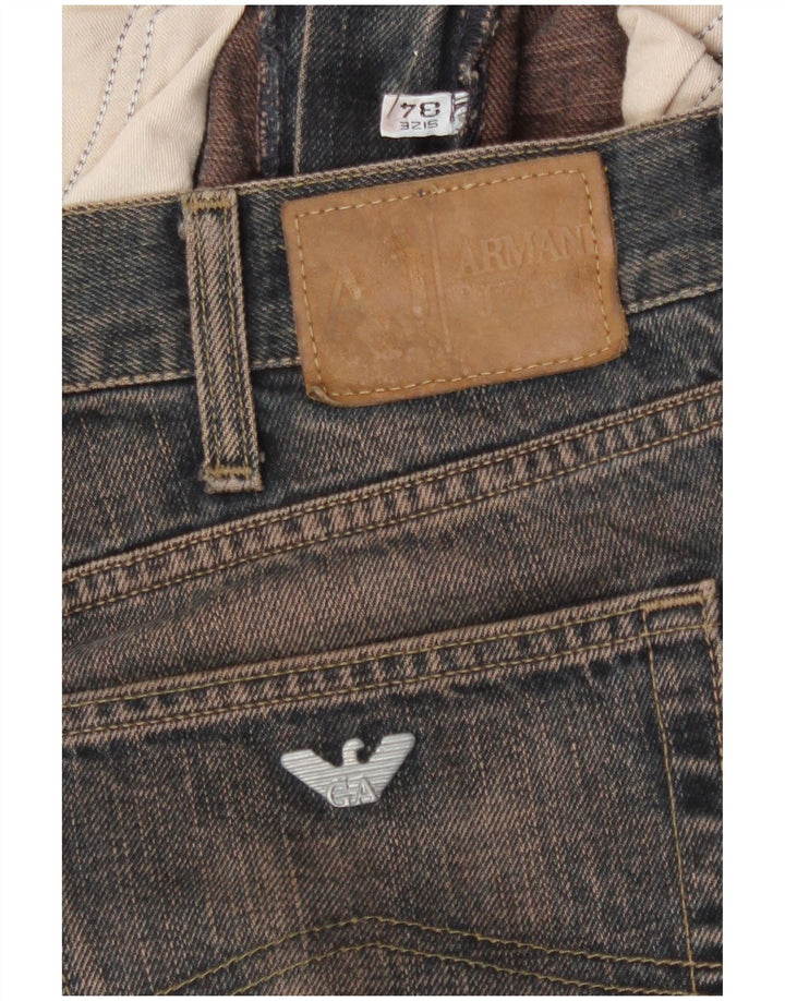 Armani Γυναικείο Bootcut Jeans W34 L32 Navy Blue Cotton