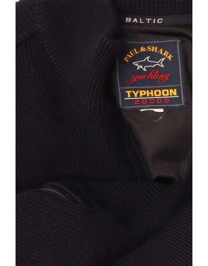 Ανδρικό πουλόβερ με ζακέτα Paul & Shark Large Navy Blue