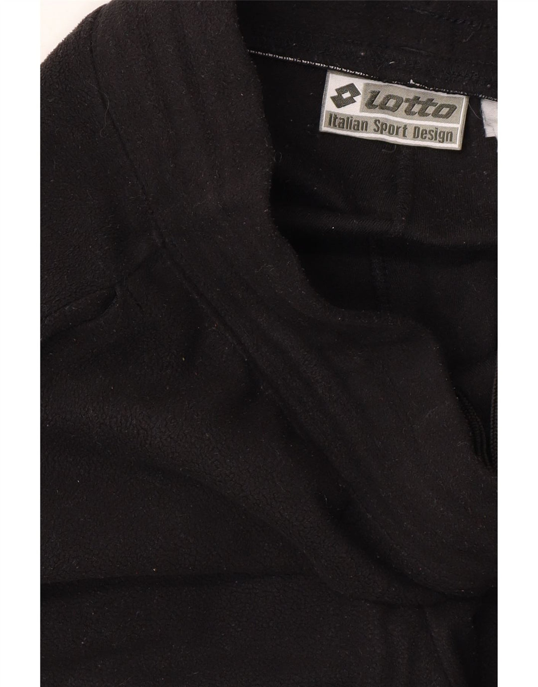 LOTTO Womens Tracksuit Trousers UK 14 Medium  Black Vintage Lotto and Second-Hand Lotto from Messina Hembry 