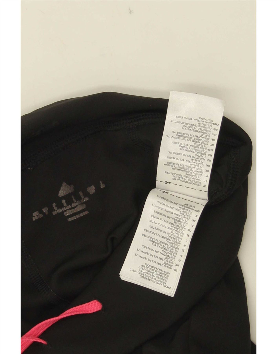 Adidas Γυναικείο κολάν Climalite UK 8/10 Μικρό μαύρο πολυεστέρα